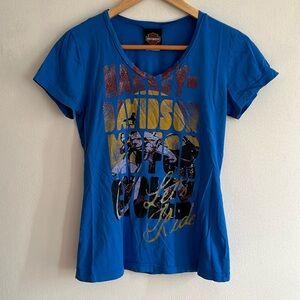 Harley Davidson Shirt / 2013 / Medium / Florida / Lets Ride